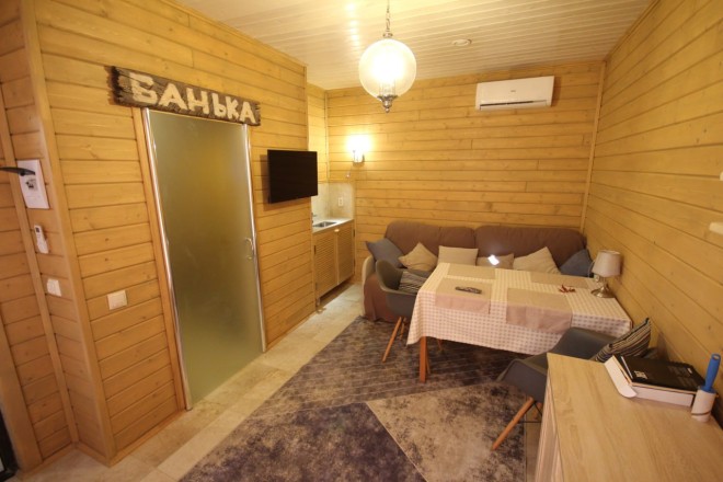 №29 Каркасная баня из бруса под ключ
