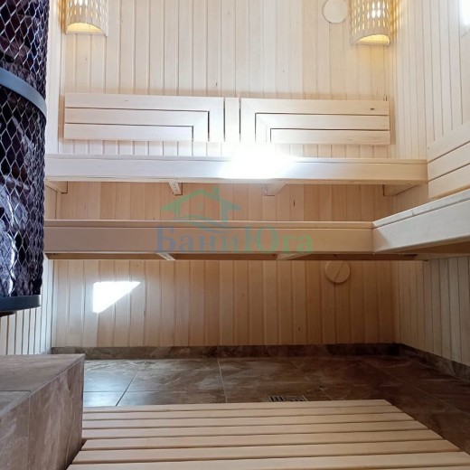 №40 Парная из вагонки Липы сорта А