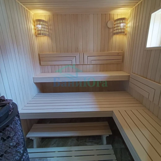 №40 Парная из вагонки Липы сорта А