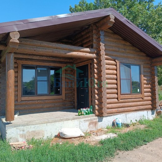 №32 Баня из соснового сруба