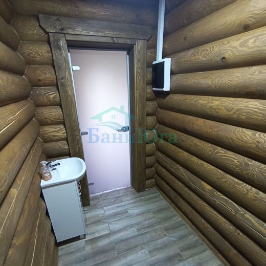 №32 Баня из соснового сруба